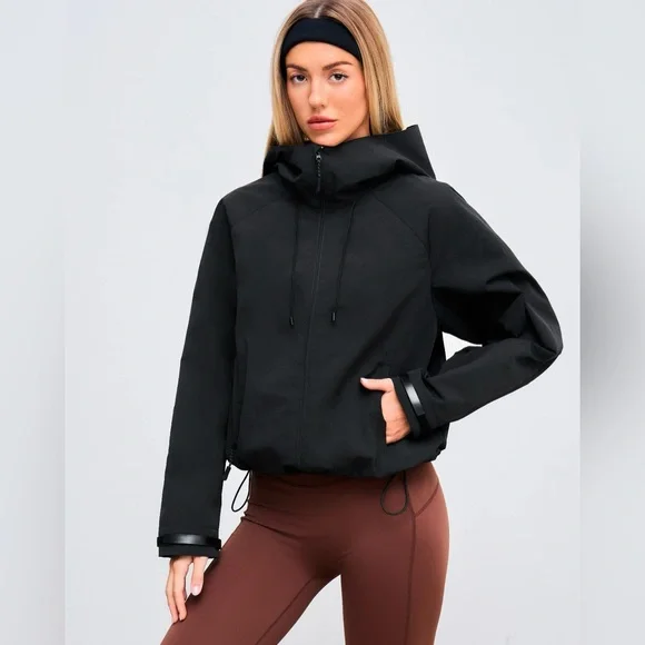 NWOT Oversized Wind Breaker and Rain Jacket - Picture 1 of 8